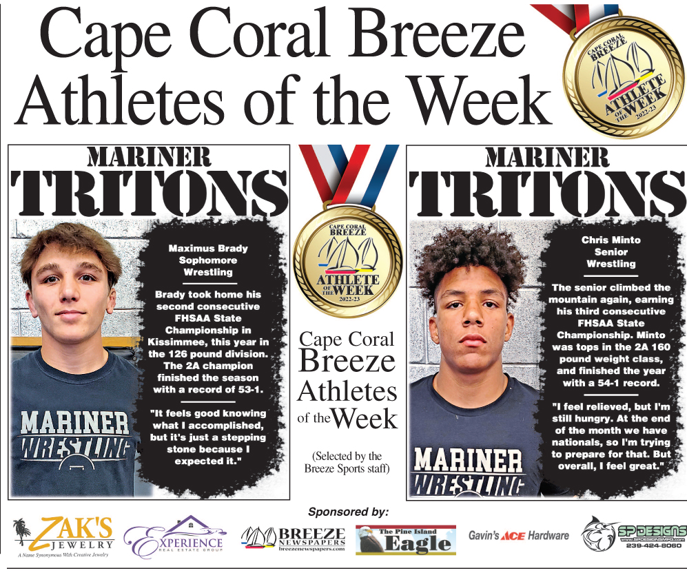 Athletes of the Week 31023 News, Sports, Jobs Pineisland Eagle